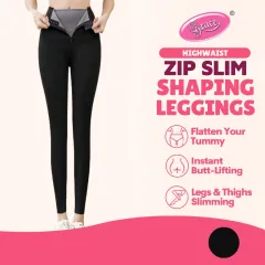 Grace Slim Fit Slimming Seamless Highwaist Shaper Panties - Black/Beige  M-XXL, GRACE, Slimming Beautywear & Maternity Wear