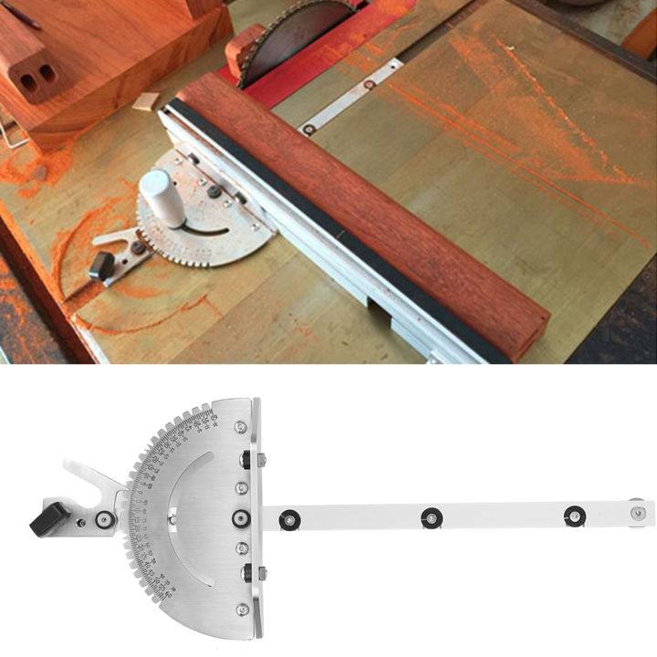Miter Gauge Table Saw Assembly Craftsman Woodworking Angle Precision