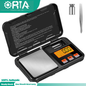ORIA Digital Mini Kitchen Scale 200g /0.01g Pocket Scale Electronic Smart Scale 6 Units LCD Display