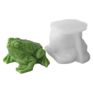 Silicone Nến Khuôn Toad Chủ Khuôn Trang Trí Cơ Sở Khuôn Dễ Dàng Phát Hành Khuôn Cho Trang Trí Nhà