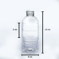 ขวดน้ำ ขวดพลาสติก PET ขนาด 350 cc ขวดเพชร มีลวดลาย พร้อมฝา (จำนวน 120 ขวด). 