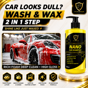 【CP CAR Detailer】Nano Car Shampoo 500ml Wash & Wax in 1 Step Car Wash Car Shampoo 纳米浓缩洗车液