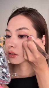 0.01mmUltra-Fine Waterproof Eyeliner Quick-drying Smudge-Proof Long-Lasting Even Color E01