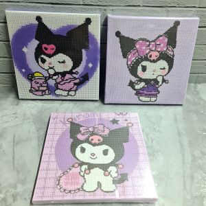 STIKER DIY DIAMOND PAINTING ANEKA KARAKTER PAKAI BINGKAI / KERAJINAN TANGAN / Kado Pajangan Lukisan Diamond Painting DIY / MAINAN EDUKASI ANAK