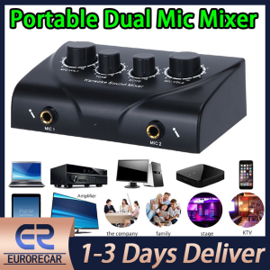 Karaoke Sound Mixer Professional Audio System Machine Portable Mini Digital