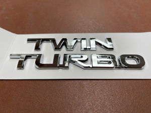 Chữ TWIN TURBO cao cấp dán xe Land Cruiser