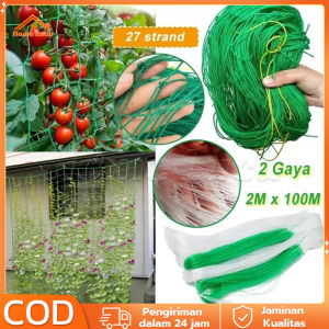 Jaring Rambatan Tanaman Buah 2M X 100M Jaring Net Rambatan Tanaman Untuk Bertani Plant Climbing Net
