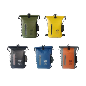 PVC Travel Backpacks Water Resistant Design Extra Padded Strap Large Storage Space Suitable For Outdoor Activity Daily Commute