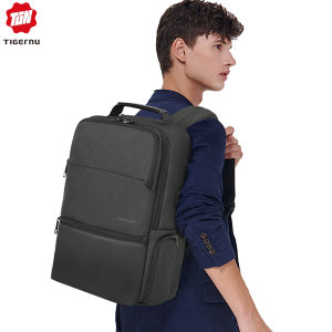 Tigernu 3905 M กระเป๋ากันขโมยแบบเป้สะพายหลังอเนกประสงค์ ใส่โน๊ตบุ๊ค 15.6 นิ้วได้ กันน้ำ มีช่อง USB สำหรับชาร์จไฟ กระเป๋าสะพาย เป้