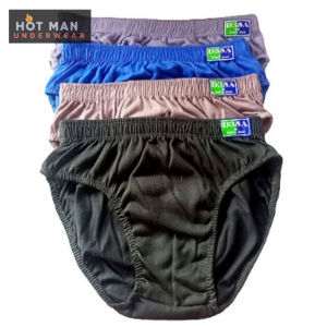 Celana Dalam Merk  D35A  isi 6 Celana dalam pria dewasa nyaman dipakai bahan katun| Hotman Underwear