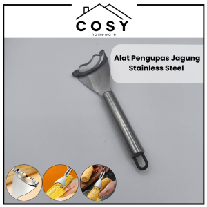 COSY Alat Pengupas Jagung Stainless Steel Parutan Biji Jagung Corn Peeler Stripper Pisau Serut Alat Pengupas Biji Jagung Stainless Steel