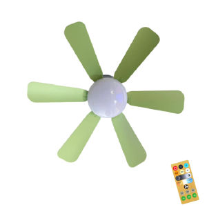 Lampu kipas langit-langit yang ditingkatkan kipas 2-in-1 dengan lampu LED Kipas langit-langit sekrup E27 Lampu gantung langit-langit kamar tidur rumah asrama dengan remote control kipas langit-langit terintegrasi Perlindungan cerdas dengan lampu gantung k