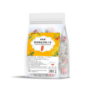 Direct supply from major cross-border manufacturers: chrysanthemum goji berry and cassia seed health-preserving flower tea goji berry and chrysanthemum tea in individual small tea bags whole raw materials