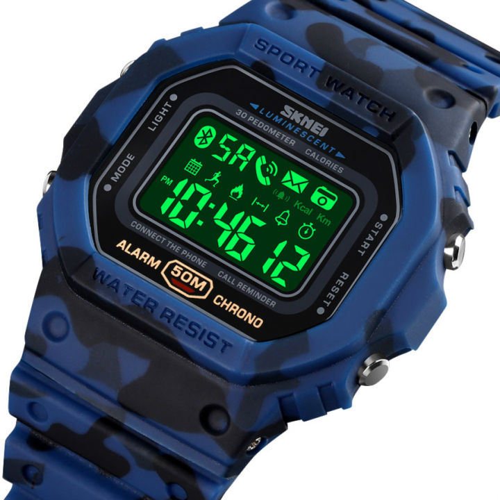 SKMEI 1743 Sprot Bluetooth Smart Watches Waterproof Fitness Tracker ...