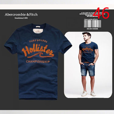 Hollister Men's Summer New Hco Men's Short Sleeve T-shirt AF