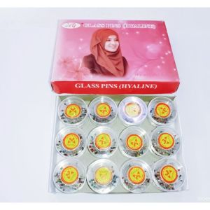 Jarum pentul kecil bundar isi 24 bok mika bundar