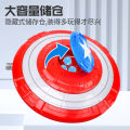 GoStar captain shield water sprayer electric burst water spray drop superhero vibrating gold shield beach water outdoor toys. 