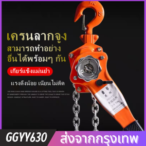 GGYY630 รอกโซ่แบบก้านโยกแบบแมนนวล 6600 ปอนด์ รอกสร้อยข้อมือวงล้อ 3T*1.5 ม. เหมาะสำหรับสถานที่ก่อสร้างในท้องถิ่น โรงงาน ท่าเทียบเรือ โกดังสินค้า