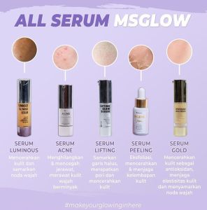 Acne Serum Ms Glow Kemasan Baru 15ml