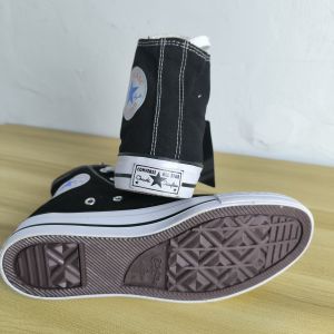 Sepatu Sneakers Converse All Star Classic HI Black White Egret/ Sepatu Sekolah