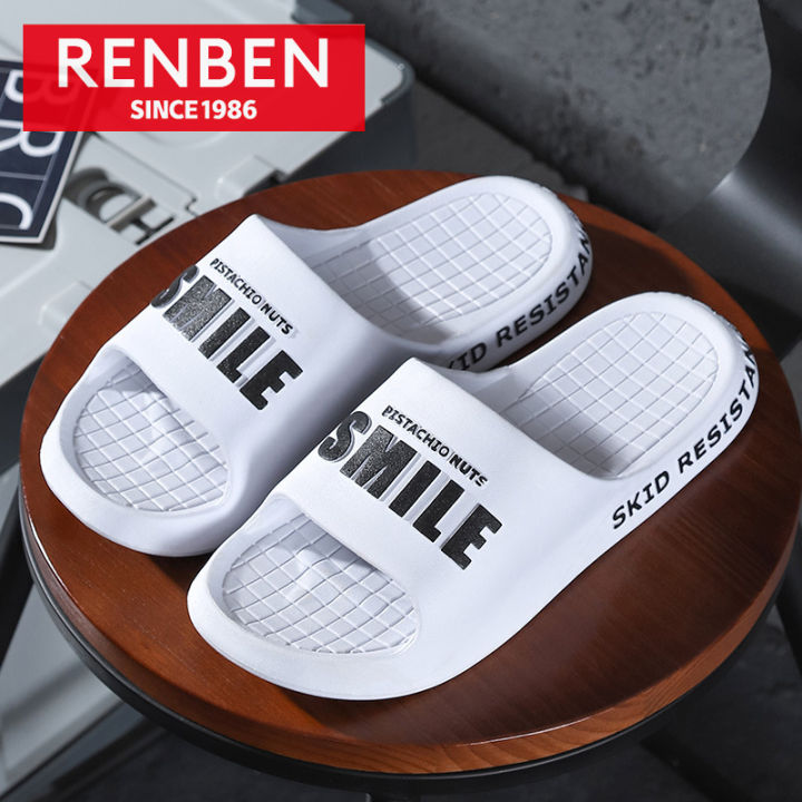 RENBEN New slippers men's fashion fashion home bathroom thick