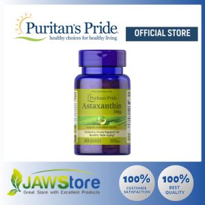 Puritans Pride Natural Astaxanthin 5 mg / 30 Softgels / Item #036202