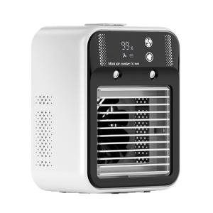 Portable Desktop Air Cooling Fan With 2 Speed Setting Cooling Fan Rechargeable For Dormitory Study Office Desk Outdoor