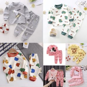 🌸☘️🌹Baju Baby Boy Baju Baby Girl Newborn Baju Budak Lelaki Baju Budak Perempuan Baby Pyjamas Baby Baju kanak kanak Baju Tidur Budak Baju tidur Baby Pyjamas Baby Baby Clothes Newborn Baby clothing Baju baby newborn Kids Clothes 儿童睡衣套装