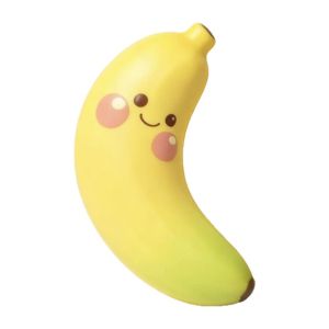 PHANT PU Banana Squeeze Toys Soft Peeling Design Slow Rebound Fidget Toy Kids Toy Hand Relax Banana Squishy Toy Office Desk Toy