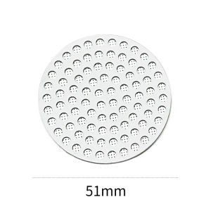51/58mm Espresso Puck Screen Stainless Steel Reusable Filter for Espresso Portafilter