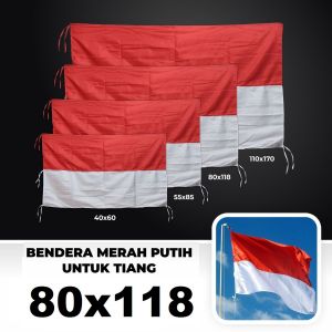 BENDERA MERAH PUTIH - Bendera Tempel | Bendera Renteng | Umbul-umbul
