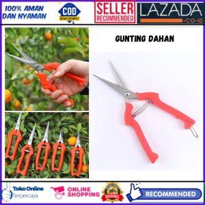 Gunting Dahan Tanaman gunting Pruning Scissors / Gunting Ranting Bunga Kebun