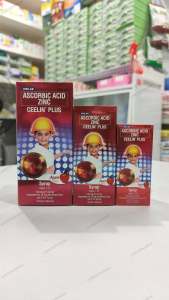 CEELIN PLUS ASCORBIC ACID + ZINC SYRUP IMMUNITY BOOSTER FOR KIDS AGE 1 - 13 YEAR OLD