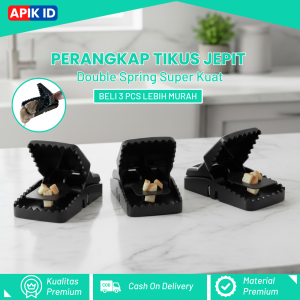 Perangkap Tikus Besar Alat Pembasmi Penjepit Jebakan Canggih Super Kuat PROMO Beli 3 Lebih Murah