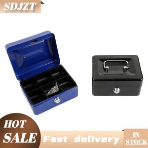 SDJZT Tiền mặt hộp Đồng Xu Piggy ngân hàng tiền tổ chức tiền mặt hộp với khóa ngăn kéo tiền mặt hộp thu ngân Hộp An toàn