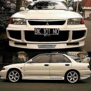 bodykit MITSUBISHI EVO 3 uy body kit