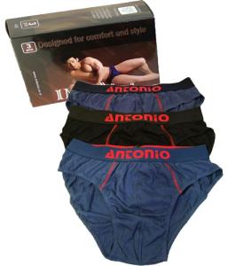 1PACK ISI 3 CELANA DALAM PRIA ANTONIO SPORT M L XL