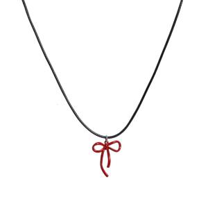 Hợp Thời Trang Mặt trang trí hình nơ Neckchain Hợp Thời Trang Mặt trang trí hình nơ Vòng cổ mặt dây chuyền thanh lịch dây chuyền chạm xương quai xanh Cho Phụ Nữ Thời Trang