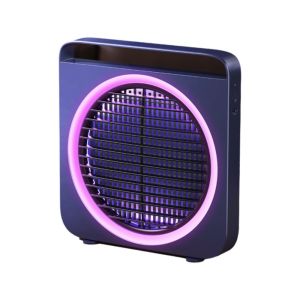 WARM HOUSEWORK UV Light Electric Mosquito Killer 2400V High Voltage Hanging/Free-standing Bug Zapper Lamp Portable USB Charging Automatic Mosquito Lure Indoor Use