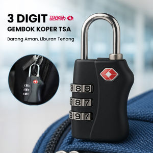 CJSJ Gembok Koper Angka 3 Digit Suitcase Password TSA Lock