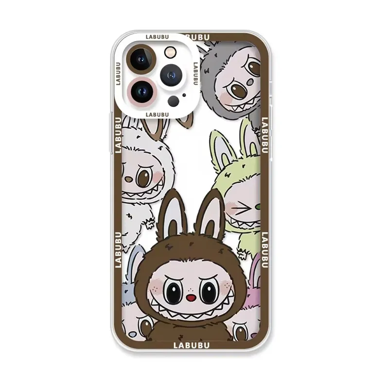 Trend Brand Cute POP MART Labubu Casing For Iphone 15 Pro