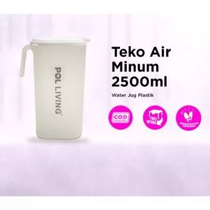 BONBOX BKL802 Teko Plastik Kettle Air 2.5L Tahan Dingin Panas BFA Free - Dark Green