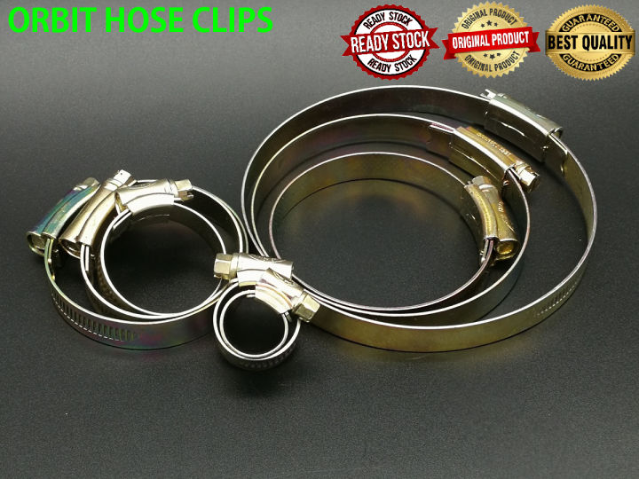 ORBIT HOSE CLAMP HOSE CLIP WORM DRIVE CLAMP SIZE(9MM 120MM) CLIP