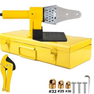 PB/PP/PE/PPR Pipe Welding Machine 220V Home Water Pipes Welding Iron 1000W Tools Socket Fusion Welder