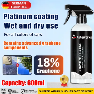 【2000X brightening】car nano graphene ceramic coating graphene coating spray coating graphene seal for car wax car nano coating graphene detail spray car coating maintenance nano crystalline spray