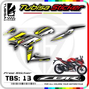 Stiker Decal CBR Facelift - Stiker Sticker Striping Variasi Motor CBR 150 Facelift 150. TBS.13