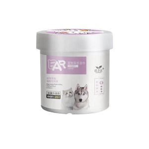 BOB PET Pet Dental Wipes For Dogs Dog Teeth Eye Wipes Ear Wipes Finger Wipes Cleaner Cat Universal Pet Toothbrush Remove Tartar Clean Wipes