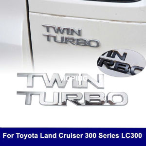 Chữ Nổi TWIN TURBO Dán Đuôi Xe Prado 2024 2025 2026 2027 - Chữ TWIN TURBO Dán Cốp Prado LC250