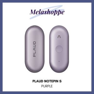 Plaud NotePin S | Tactile Record Button | Plaud Desktop & Mobile | AI Powered Recorder | Designed for Multi-wear