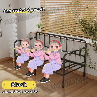 Sofa Bed Frame Nordic Style Daybed Strong And Durable There Are 3 Seats Single Bed/Baby Crib/Nap Bed